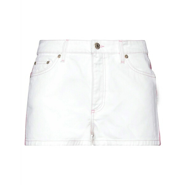 【貨物輸送無料】 シアラフェラーニ レディース ジーンズズボン下 ボトムス Denim shorts White