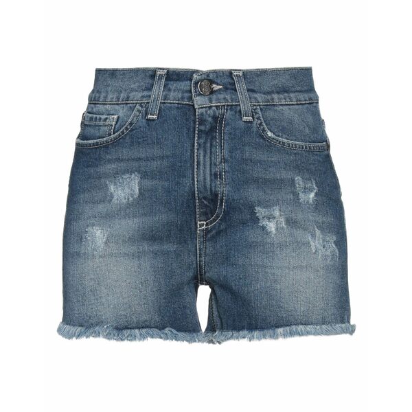 【送料無料】 フランキーモレロ レディース デニムパンツ ボトムス Denim shorts Blue