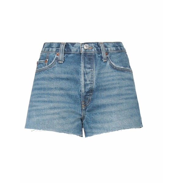 【送料無料】 リダン レディース デニムパンツ ボトムス Denim shorts Blue