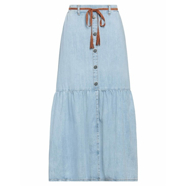 【送料無料】 ヴィコロ レディース スカート ボトムス Denim skirts Blue