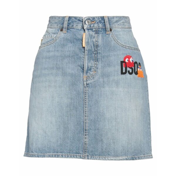【送料無料】 ディースクエアード レディース スカート ボトムス Denim skirts Blue