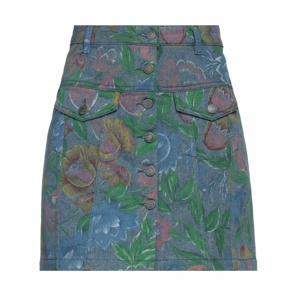 【送料無料】 モスキーノ レディース スカート ボトムス Denim skirts Blue