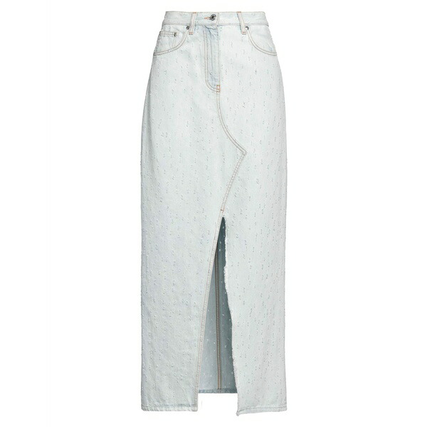 【送料無料】 エムエスジイエム レディース スカート ボトムス Denim skirts Blue