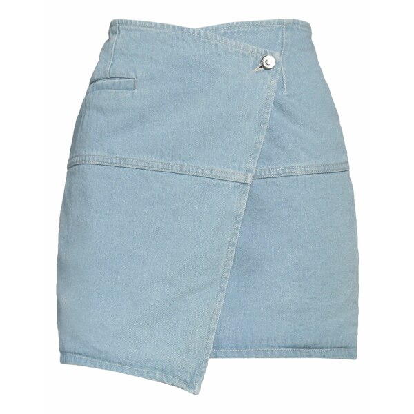 【送料無料】 ナヌーシュカ レディース スカート ボトムス Denim skirts Blue|asty