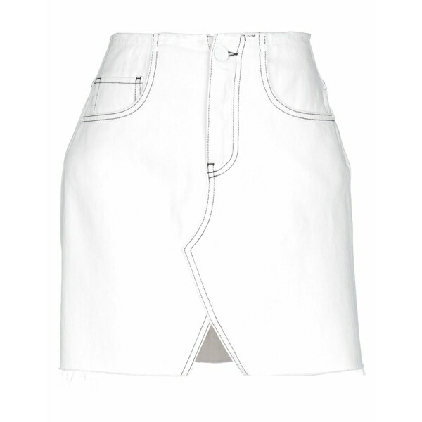 【送料無料】 ピンコ レディース スカート ボトムス Denim skirts White