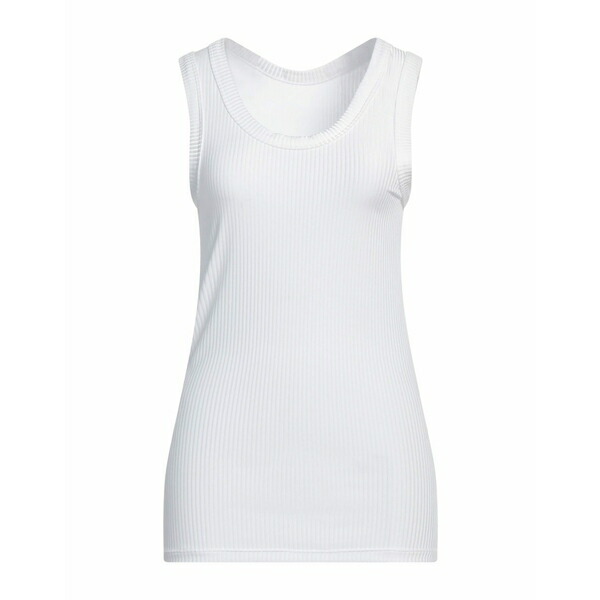 【送料無料】 バレナ レディース Tシャツ トップス Tank tops White