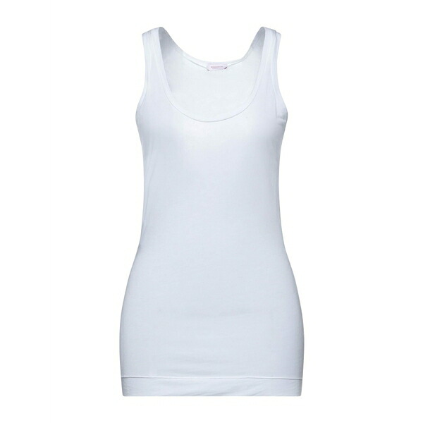 【送料無料】 ロッソピューロ レディース カットソー トップス Tank tops White