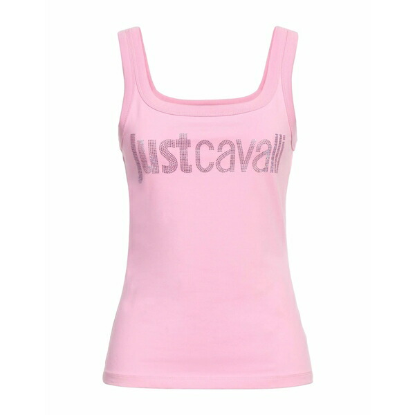 【送料無料】 ロベルトカヴァリ レディース Tシャツ トップス Tank tops Pink