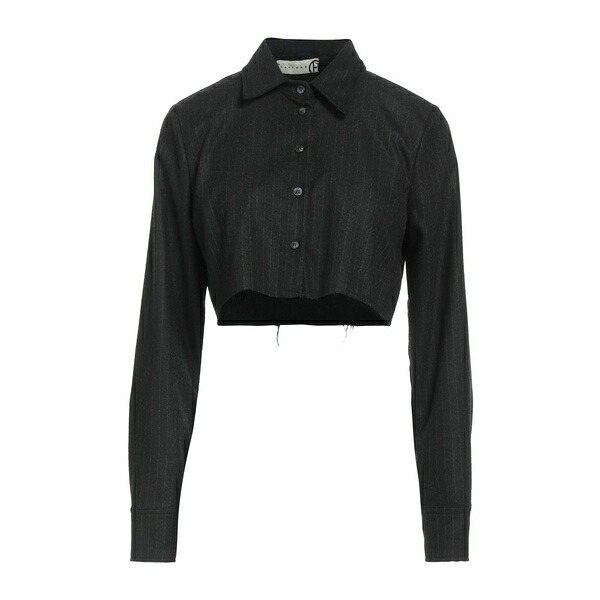 【送料無料】 ハブワン レディース シャツ トップス Shirts Grey
