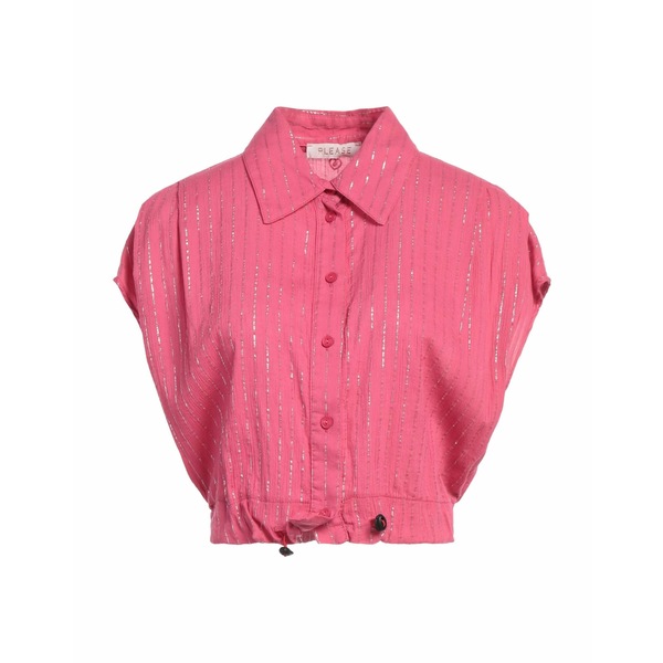【送料無料】 プリーズ レディース シャツ トップス Shirts Pink