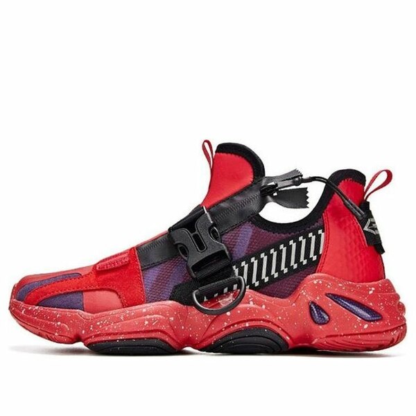 361 Degrees 361ディグリー レディース スニーカー Red/Black 【(WMNS) 361 Degrees x Gundam Zaku II Casual Shoes 'Red Black' 681926720F-2】 サイズ US_5(22.0cm)画像