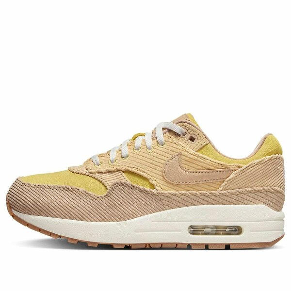 Nike Air Max 1 ホワイト/ゴールド 27cm 交換用スウッシュ付き ☆NIKE☆エアフォース1.LV8.'HS'☆ホワイト/クラブゴールド