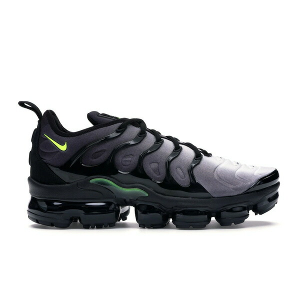 Nike ナイキ メンズ スニーカー 【Nike Air VaporMax Plus Black Volt】 サイズ US_M_14 Black/Volt-White｜asty