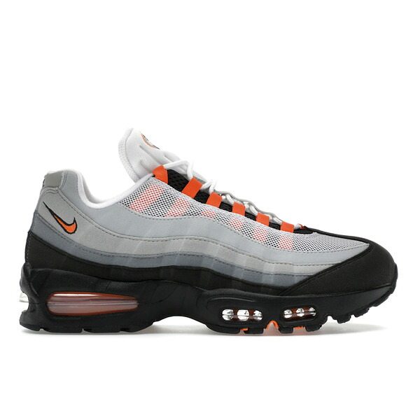 Nike ナイキ メンズ スニーカー  【Nike Air Max 95 OG Big Bubble Bright Mandarin (2025)】  大いさ US_8.5(26.5糎) Black/Bright Mandarin 靴-スニーカー