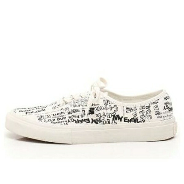 Vans バンズ メンズ スニーカー  【Vans COMME des GARCONS x Authentic LX \u0027Graffiti\u0027 VN0A33TAKXY】  大きさ US_8(26.0糎)