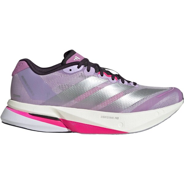 adidas アディダス レディース スニーカー  【adidas Adizero Boston 13 Powder Plum Silver Metallic (Women)】  サイズ US_6.5(23.5cm) Powder Plum/Silver Metallic/Shock Pink