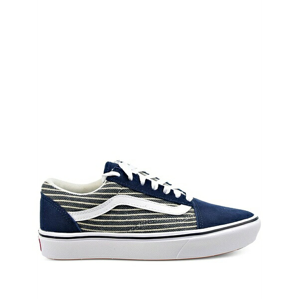 バンズ メンズ スニーカー シューズ Comfycush old skool striped sneakers Blue 21,868円