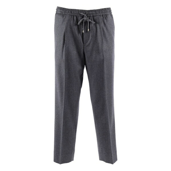 ブリリア 1949 レディース カジュアルパンツ ボトムス Elasticated-waistband trousers Grey｜asty