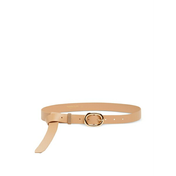 ファビアナ フィリッピ レディース 三尺帯 付属物 Oval buckle belt Neutrals