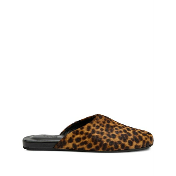 アンシエントグリークサンダル レディース サンダル シューズ Leopard-print mules Brown｜asty