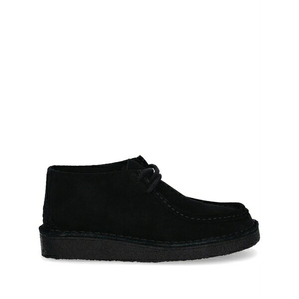 クラークス レディース ブーツ シューズ Desert nomad boots Black