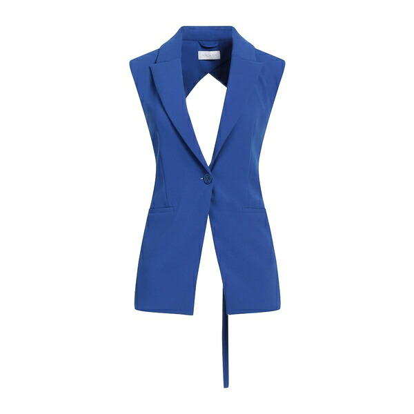 【貨物輸送無料】 パトリツィア ペペ レディース 上衣＆上衣 アウター Blazers Blue