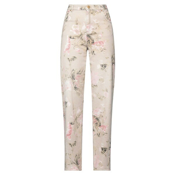 【送料無料】 ブルマリン レディース デニムパンツ ボトムス Jeans Beige｜asty