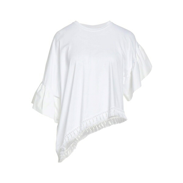 【送料無料】 ブルマリン レディース Tシャツ トップス T-shirts White