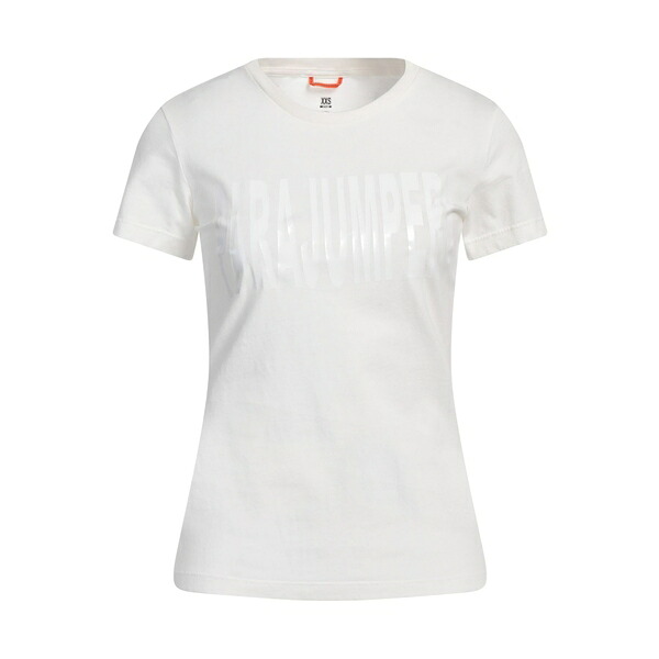 【送料無料】 パラジャンパーズ レディース Tシャツ トップス T-shirts White