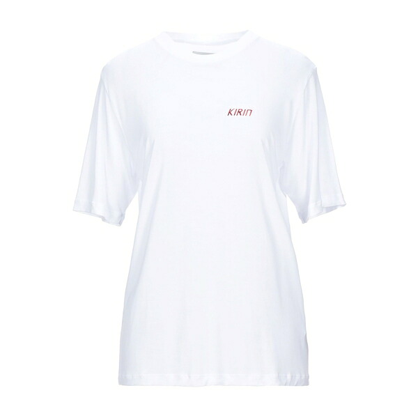 【送料無料】 キリン ペギー ゴウ レディース Tシャツ トップス T-shirts White|asty