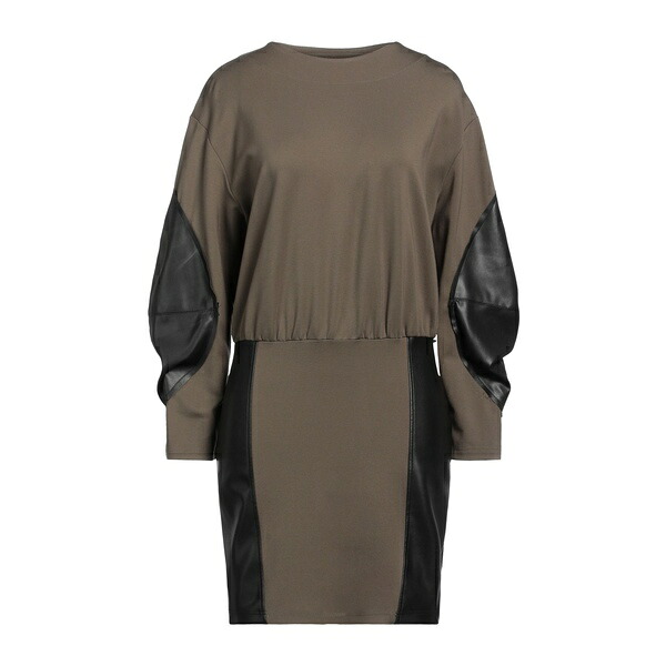 【送料無料】 ジジル レディース ワンピース トップス Mini dresses Green｜asty