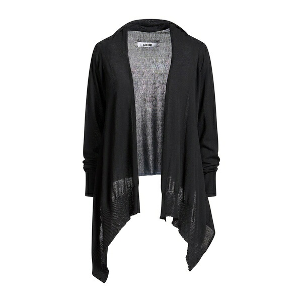 【貨物輸送無料】 グリフォーニ レディース ジレー アウター Cardigans Black