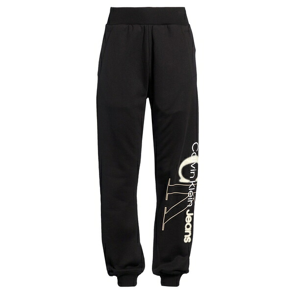 【送料無料】 カルバンクライン レディース カジュアルパンツ ボトムス Pants Black|asty