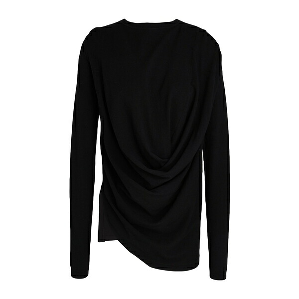 【貨物輸送無料】 リックオウエンス レディース 編み物\u0026プルオーバー アウター Sweaters Black