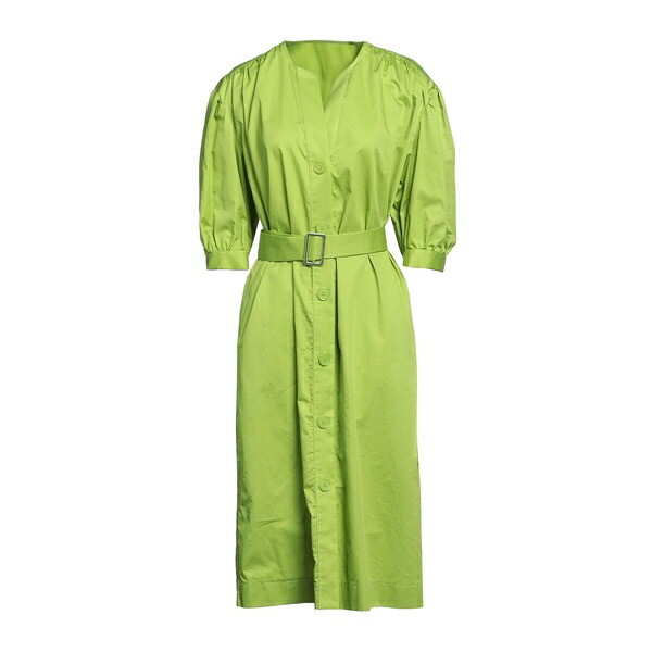 【貨物輸送無料】 騒々しい混乱 レディース 衣装 トップス Midi dresses Green