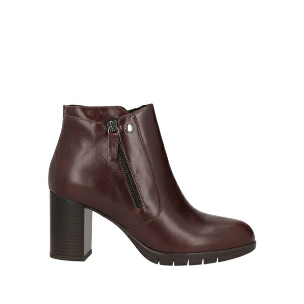 【貨物輸送無料】 チンツィア ホンブルグ帽 レディース ブーツ シューズ Ankle boots Brown