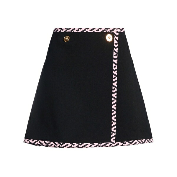 【貨物輸送無料】 ヴェルサーチ レディース スコート ボトムス Mini skirts Black