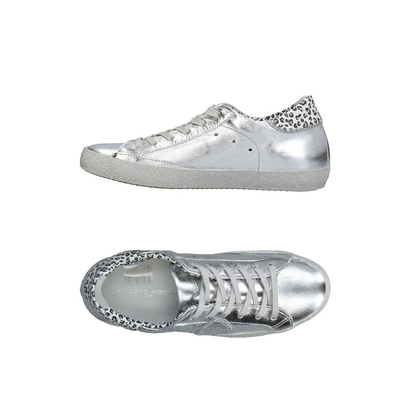 【送料無料】 フィリップモデル レディース スニーカー シューズ Sneakers Silver｜asty