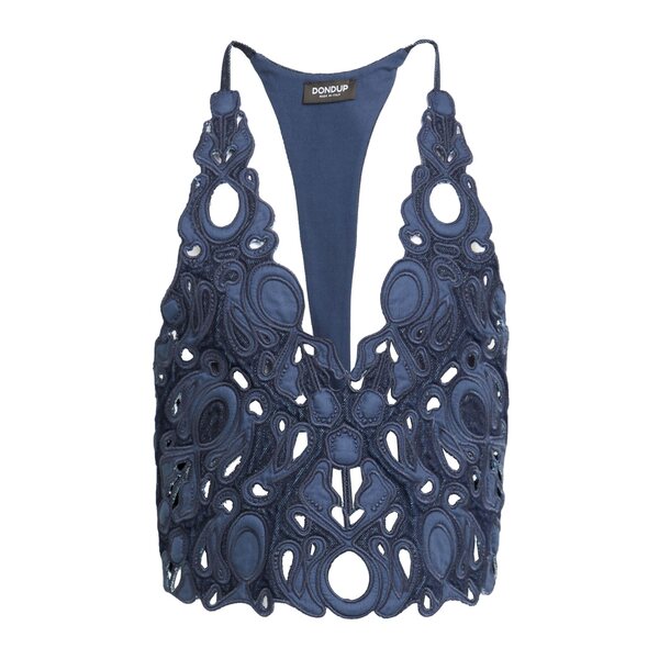 【貨物輸送無料】 ドンダップ レディース プルオーバー トップス Tops Blue