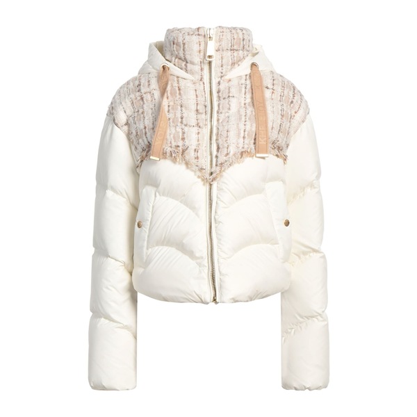【貨物輸送無料】 クリスジョイ レディース 上衣＆上衣 アウター Puffers White