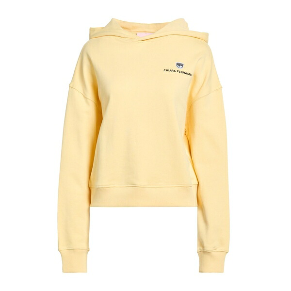 【貨物輸送無料】 シアラフェラーニ レディース パーカー・スウェットシャツ アウター Sweatshirts Yellow