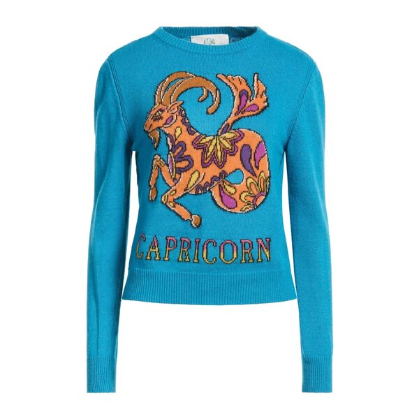 【貨物輸送無料】 アルベルタ フェレッティ レディース 編み物\u0026スウェーター アウター Sweaters Azure