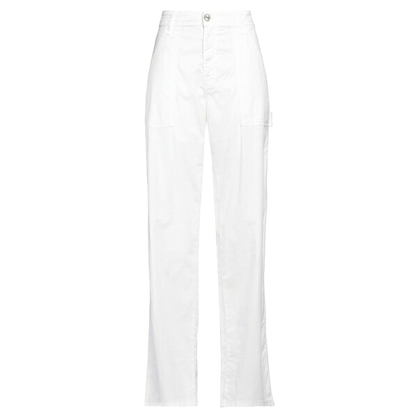 【送料無料】 ヤコブ コーエン レディース カジュアルパンツ ボトムス Pants White｜asty