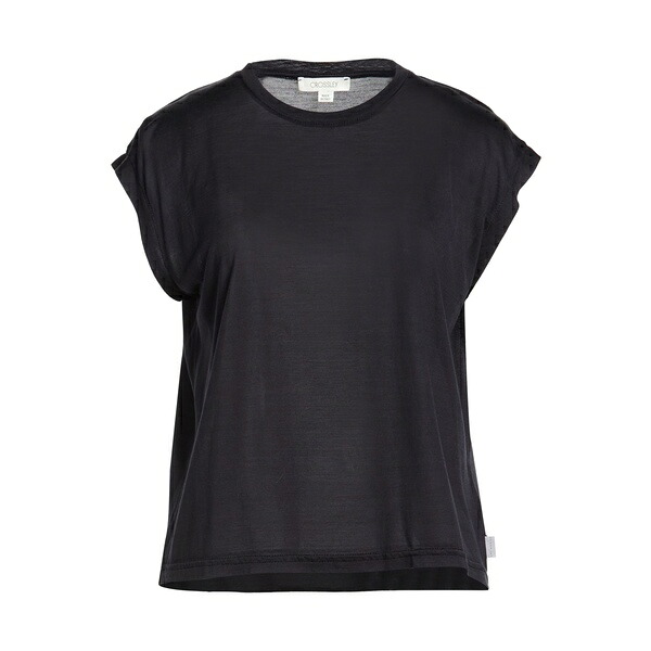 【貨物輸送無料】 クロスリー レディース プルオーバー トップス T-shirts Black