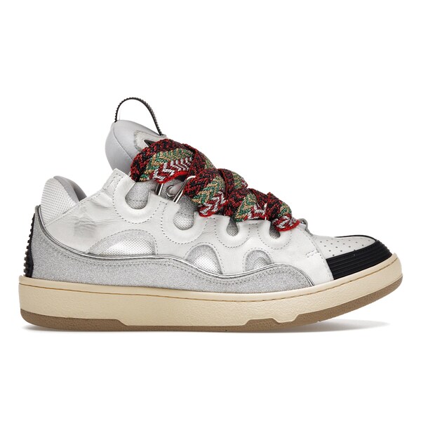 楽天市場】LANVIN PARISLEATHER CURB SNEAKERS / WHITEランバン