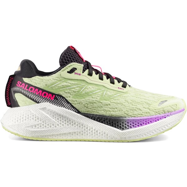 Salomon サロモン レディース スニーカー  【Salomon Aero Glide 4 Butterfly White (Women\u0027s)】  大いさ US_8(25.0糎) Butterfly/White/Black 靴-レディース靴-スニーカー