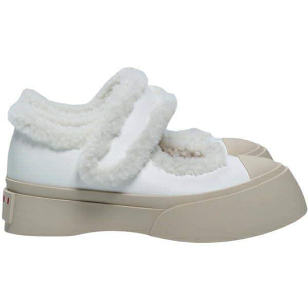 Marni マルニ レディース スニーカー  【Marni Mary-Jane Ivory Lily White (Women)】  サイズ EU_41(26.5cm) Ivory/Lily/White
