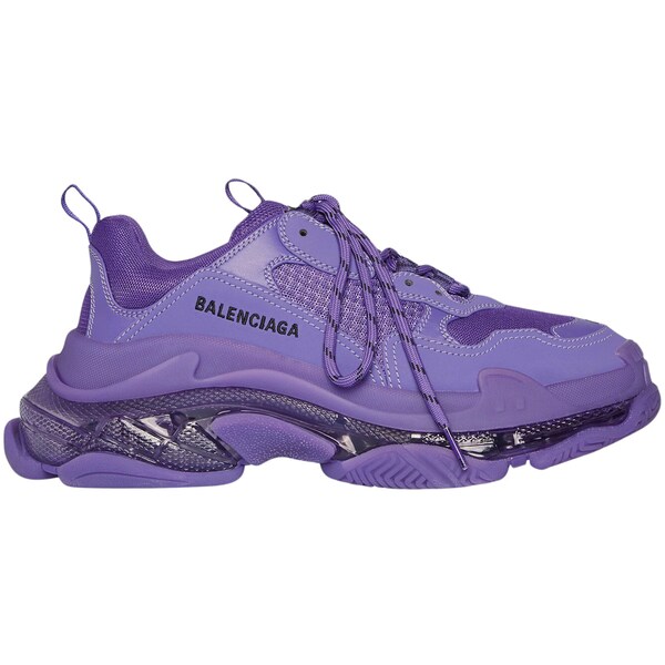 Balenciaga バレンシアガ レディース スニーカー  【Balenciaga Triple S Clear Sole Deep Purple (Women)】  サイズ US_9(26.0cm) Purple