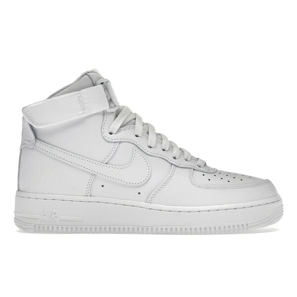 Nike ナイキ レディース スニーカー  【Nike Air Force 1 High Triple White (Women\u0027s)】  大いさ US_7.5(24.5珊) White/White-White レディース靴-靴-スニーカー