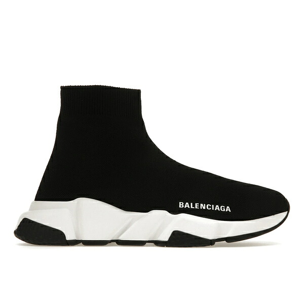 Balenciaga バレンシアガ レディース スニーカー  【Balenciaga Speed Recycled Black White (Women)】  サイズ US_W_11 Black/White